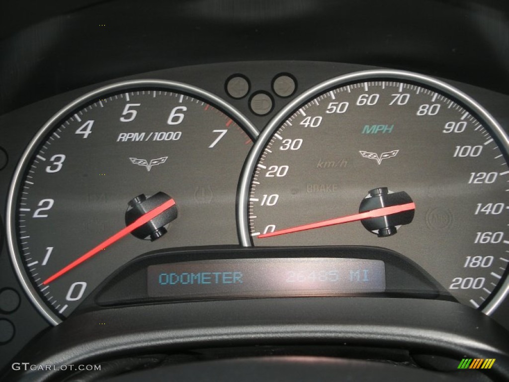 2006 Corvette Coupe - LeMans Blue Metallic / Ebony Black photo #15