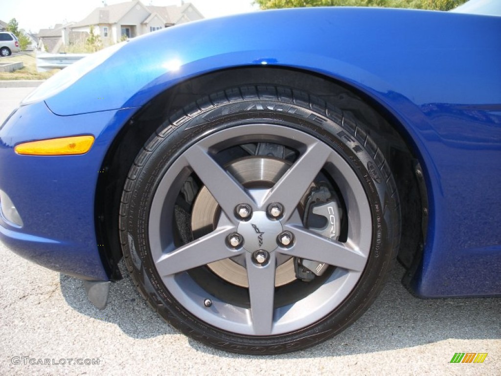 2006 Corvette Coupe - LeMans Blue Metallic / Ebony Black photo #43