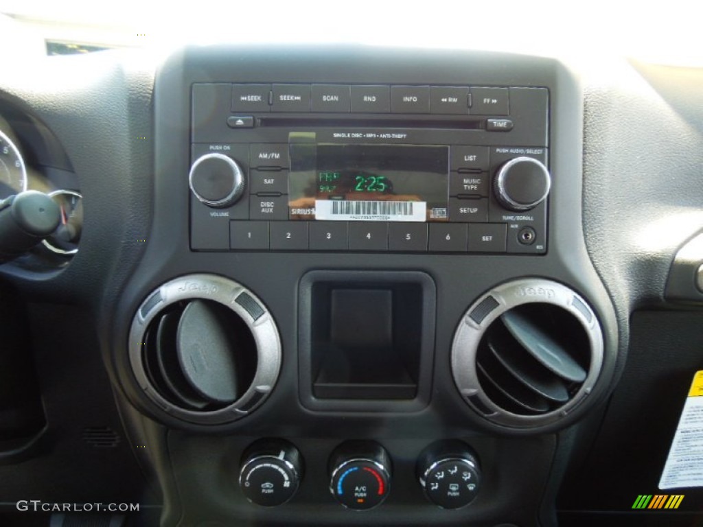 2012 Jeep Wrangler Sport 4x4 Audio System Photo #67403724
