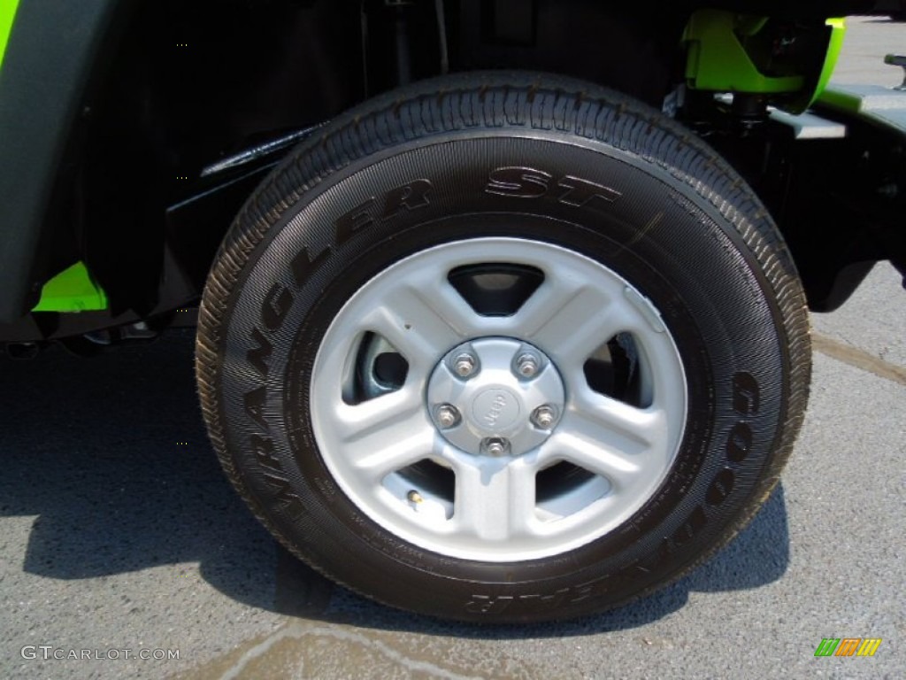2012 Jeep Wrangler Sport 4x4 Wheel Photo #67403813