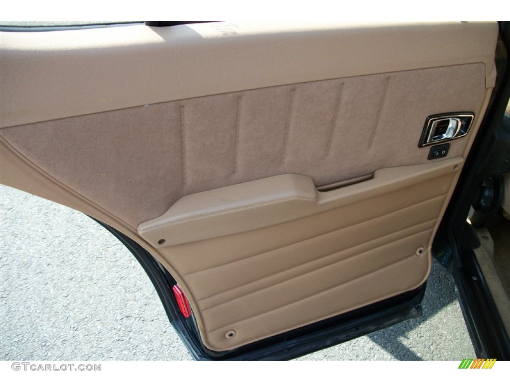 1992 Saab 900 S Sedan Tan Door Panel Photo #67405299