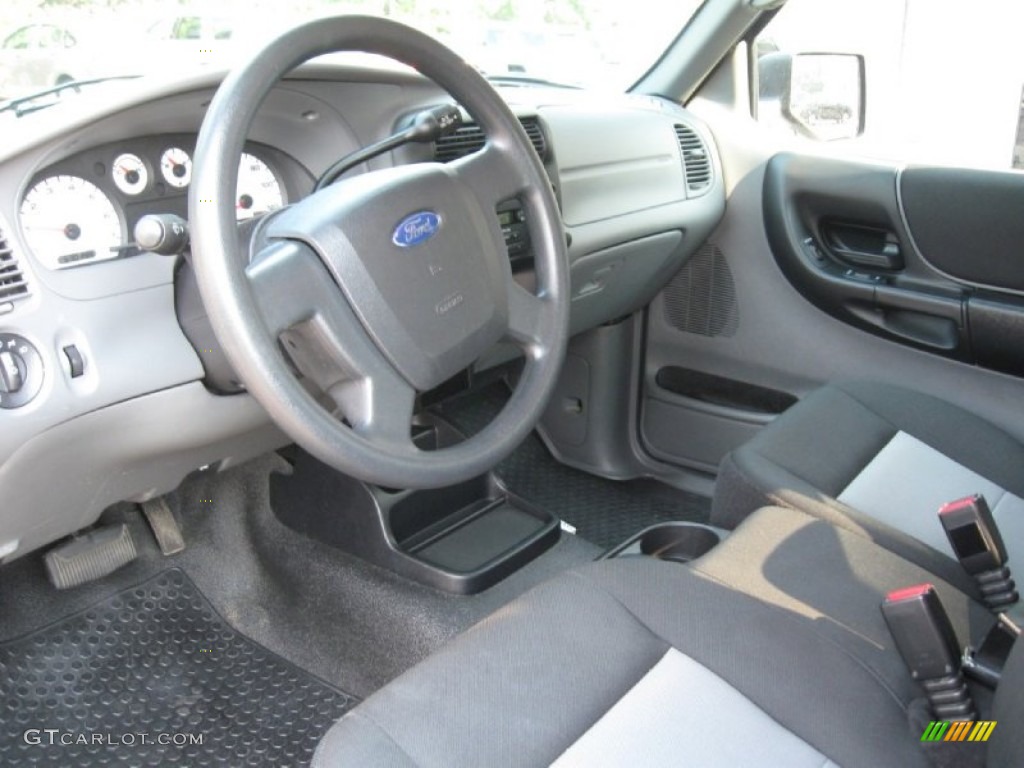 Medium Dark Flint Interior 2007 Ford Ranger Sport SuperCab 4x4 Photo #67406268