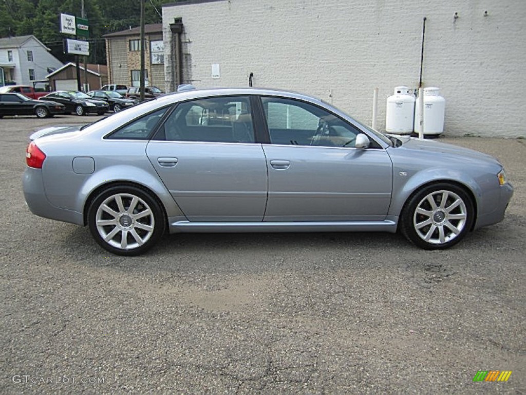 2003 RS6 4.2T quattro - Avus Silver Pearl Effect / Ebony Black photo #10