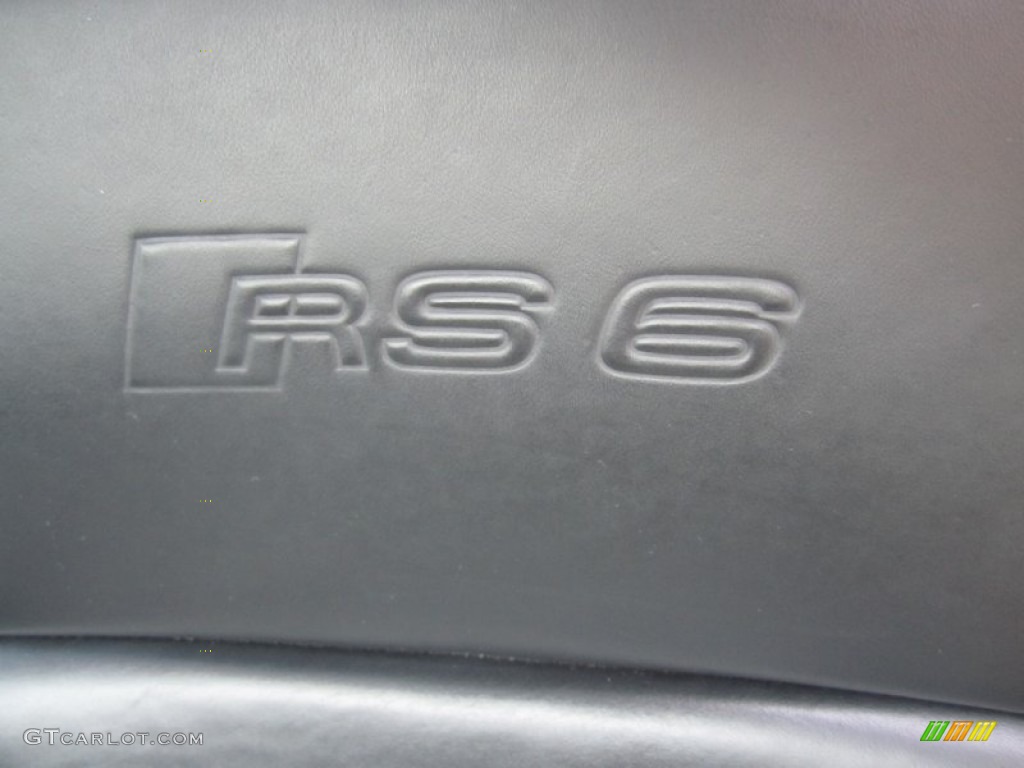 2003 RS6 4.2T quattro - Avus Silver Pearl Effect / Ebony Black photo #21