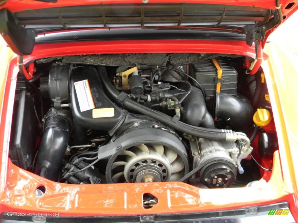 1991 Porsche 911 Carrera 2 Cabriolet 3.6L OHC 12V Flat 6 Cylinder Engine Photo #67407123