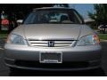 2002 Titanium Metallic Honda Civic EX Sedan  photo #2