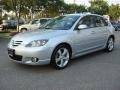 2005 Sunlight Silver Metallic Mazda MAZDA3 s Hatchback  photo #6