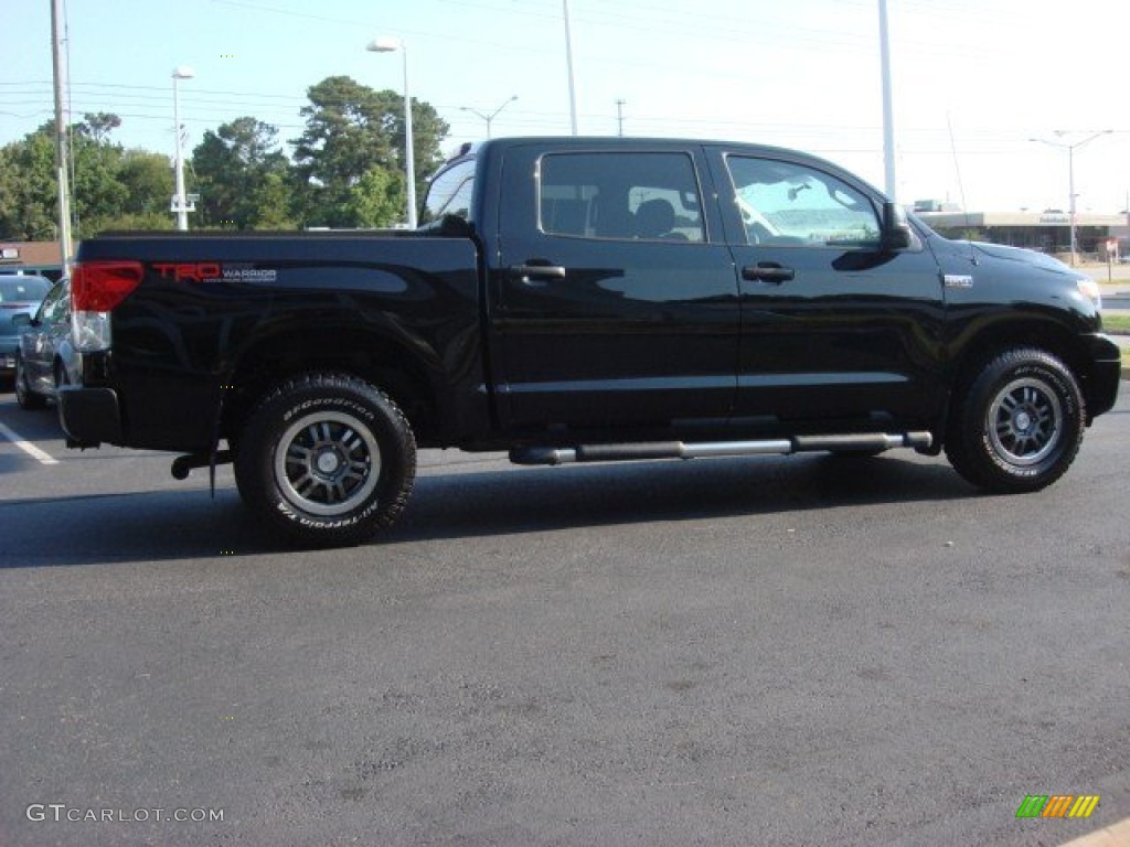 2010 Tundra TRD Rock Warrior CrewMax 4x4 - Black / Black photo #3