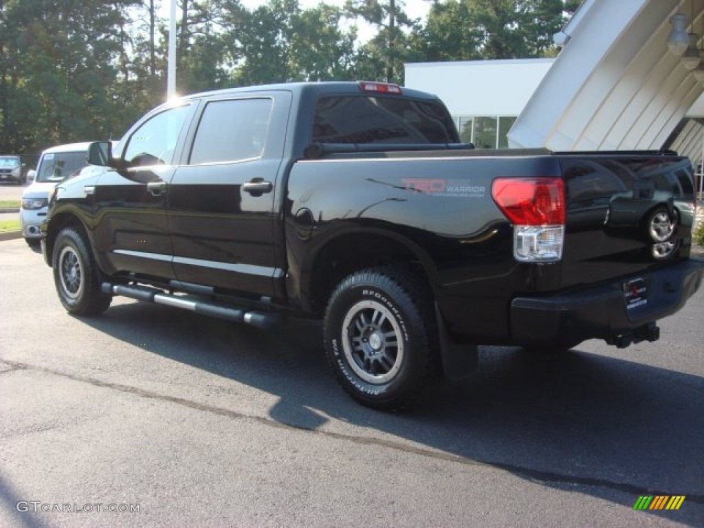 2010 Tundra TRD Rock Warrior CrewMax 4x4 - Black / Black photo #5