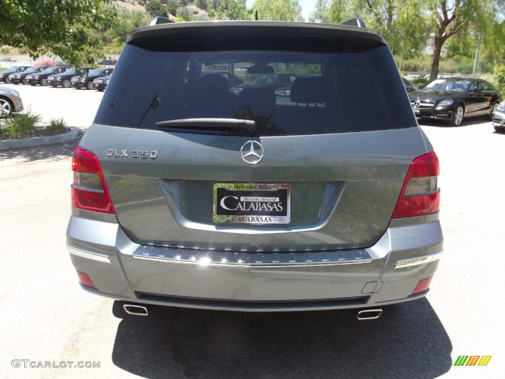 2012 GLK 350 - Sapphire Grey Metallic / Black photo #8