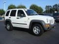 2004 Stone White Jeep Liberty Sport  photo #2