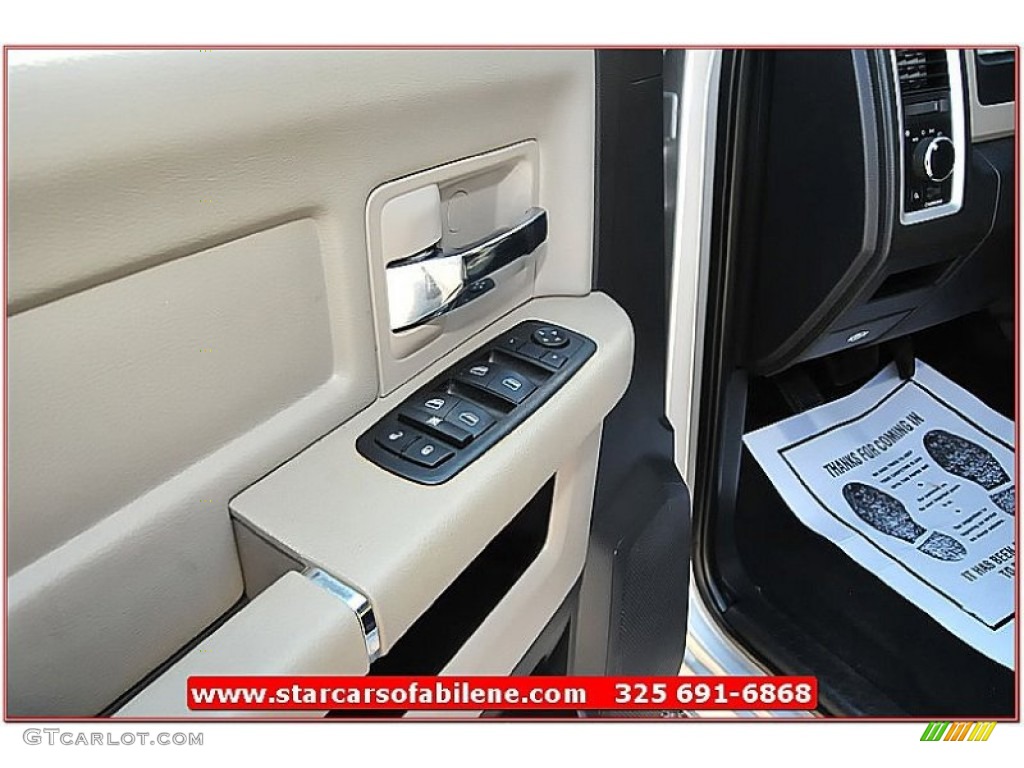 2011 Ram 1500 SLT Quad Cab - Bright Silver Metallic / Dark Slate Gray/Medium Graystone photo #19