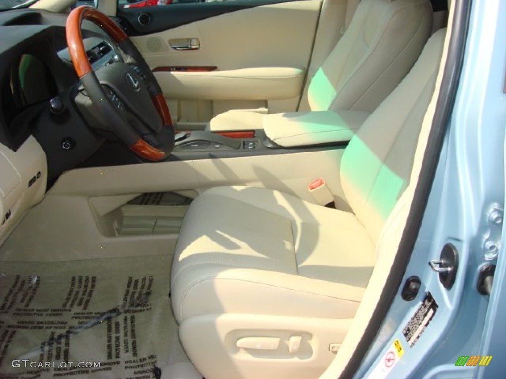 2012 RX 350 AWD - Cerulean Blue Metallic / Parchment photo #7