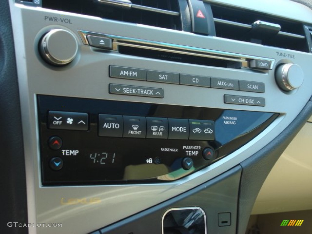 2012 RX 350 AWD - Cerulean Blue Metallic / Parchment photo #18
