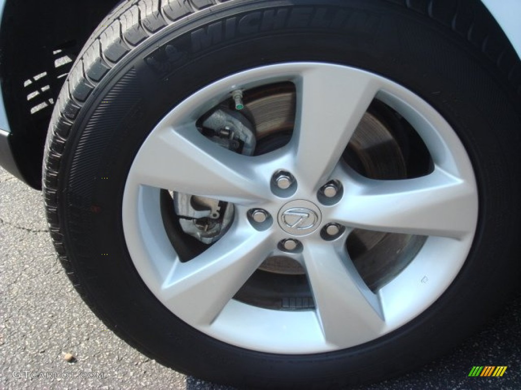 2012 RX 350 AWD - Cerulean Blue Metallic / Parchment photo #26