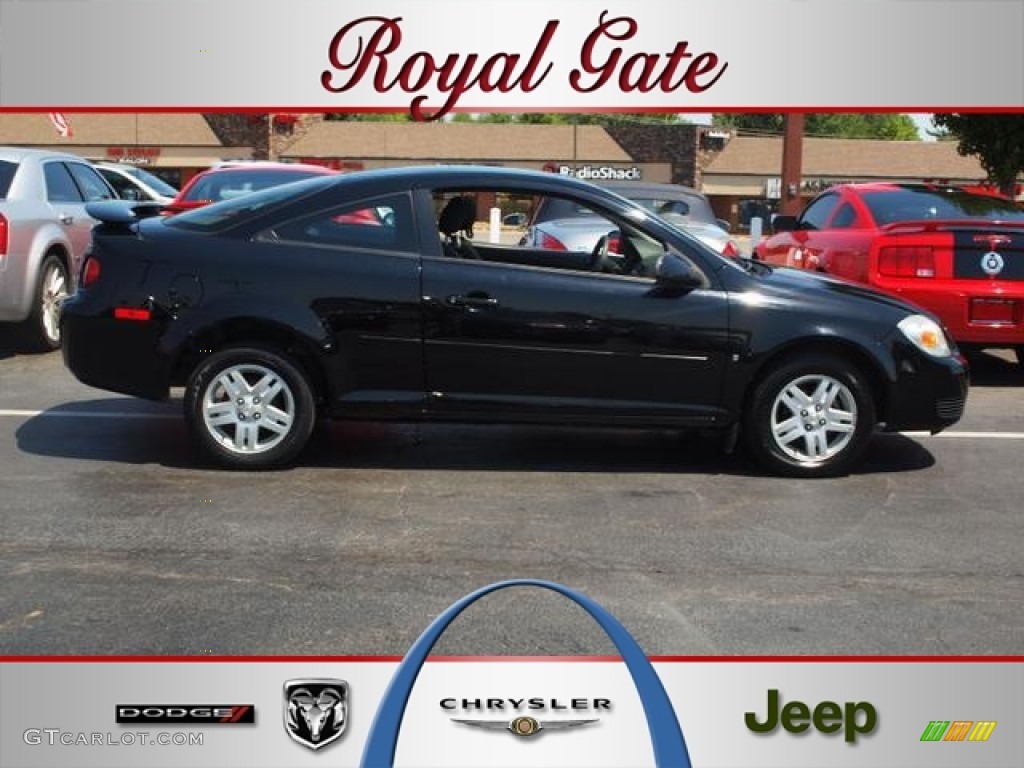 2007 Cobalt LT Coupe - Black / Ebony photo #1