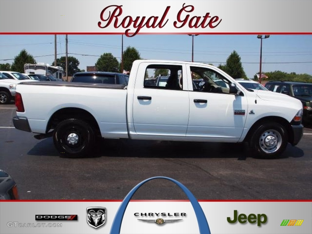 2011 Ram 2500 HD ST Crew Cab - Bright White / Dark Slate/Medium Graystone photo #1