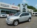 2010 Bright Silver Metallic Jeep Compass Latitude  photo #1