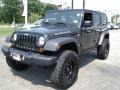 2012 Natural Green Pearl Jeep Wrangler Unlimited Rubicon 4x4  photo #1