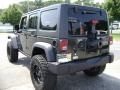 2012 Natural Green Pearl Jeep Wrangler Unlimited Rubicon 4x4  photo #6