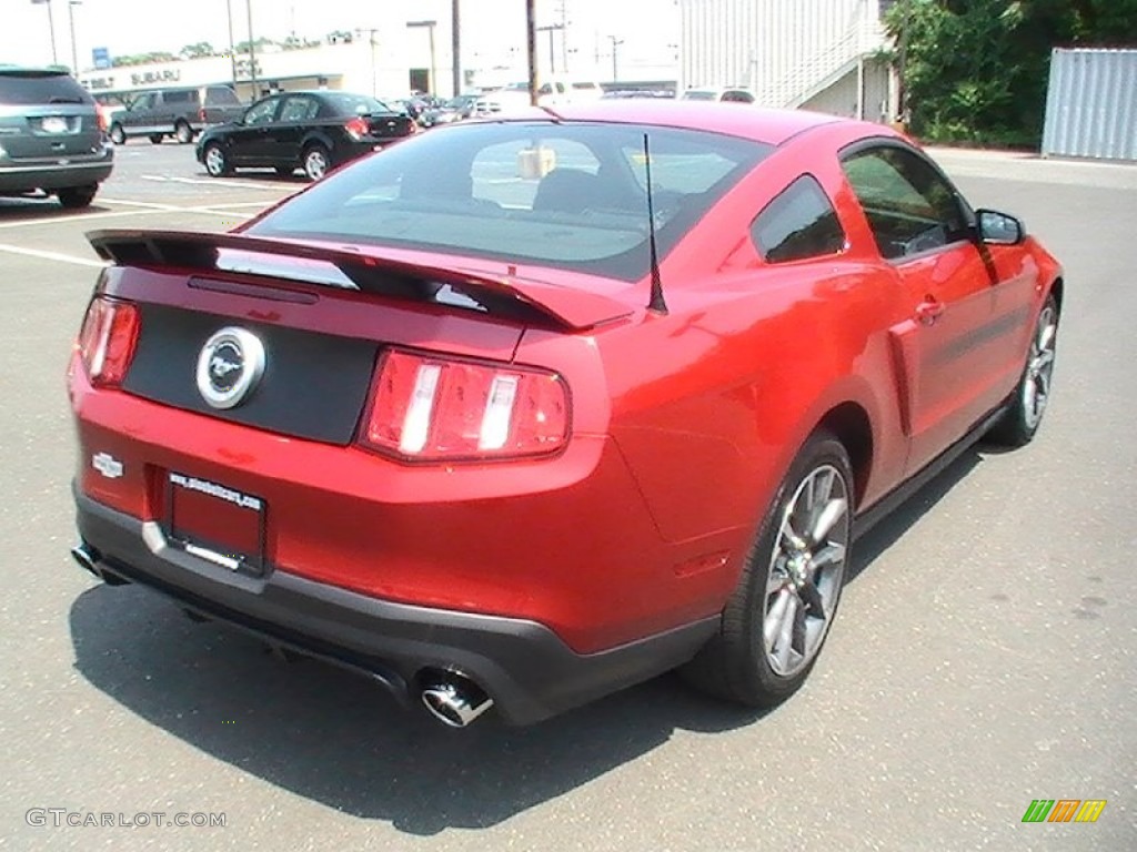 2011 Mustang GT/CS California Special Coupe - Red Candy Metallic / CS Charcoal Black/Carbon photo #4