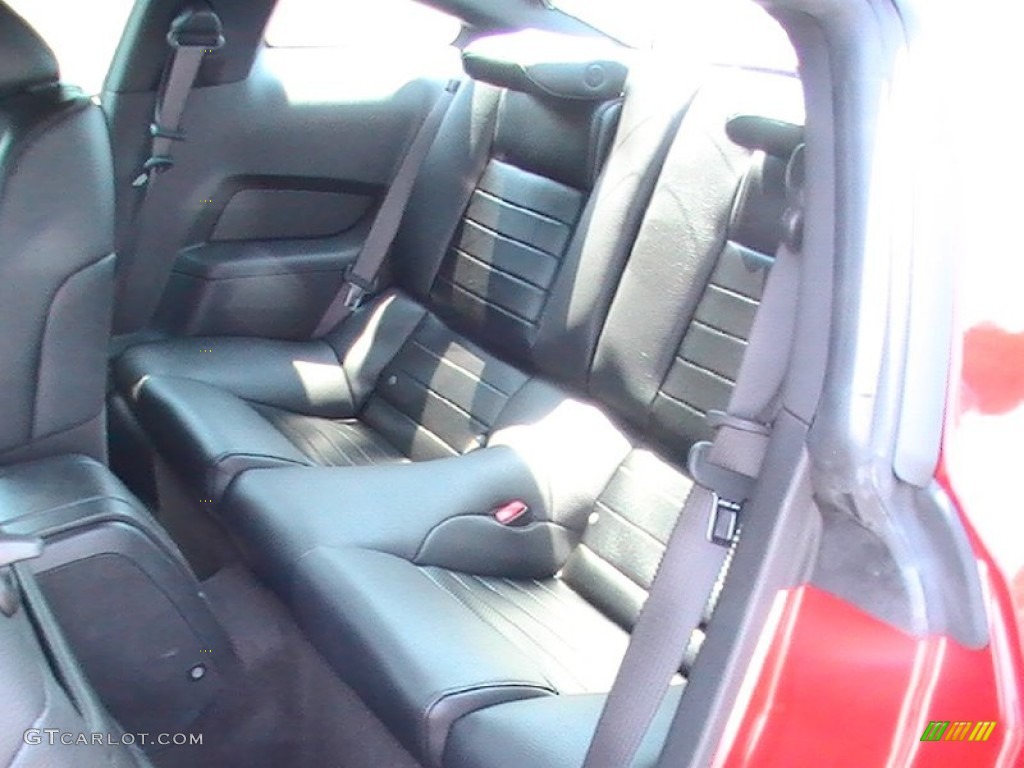 2011 Ford Mustang GT/CS California Special Coupe Rear Seat Photo #67414431