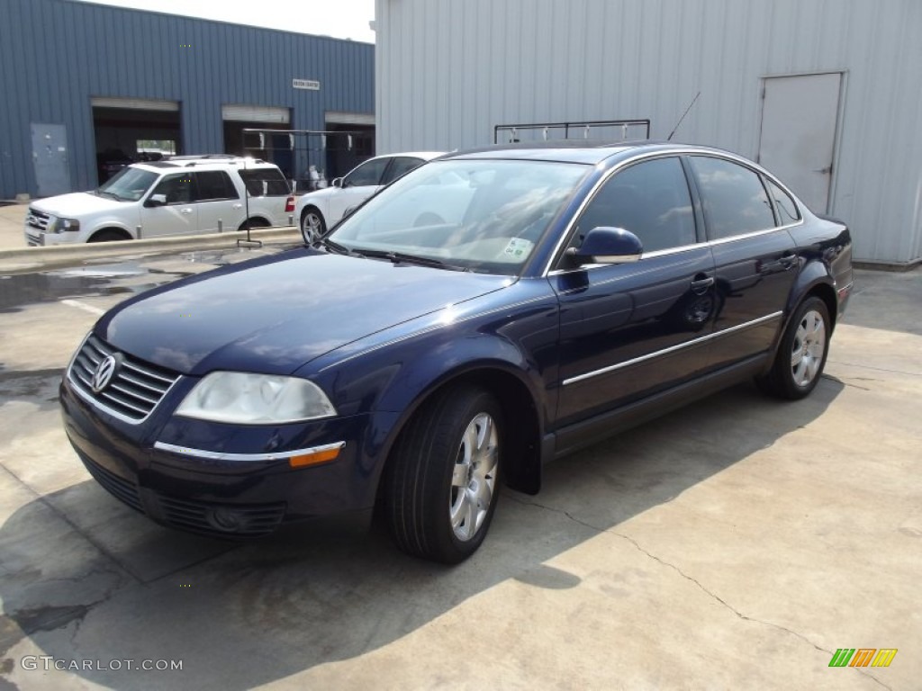 2005 Passat GLS 1.8T Sedan - Shadow Blue Metallic / Anthracite photo #1