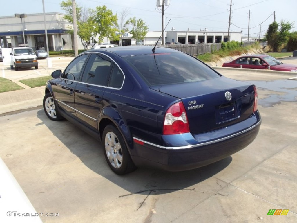 2005 Passat GLS 1.8T Sedan - Shadow Blue Metallic / Anthracite photo #4