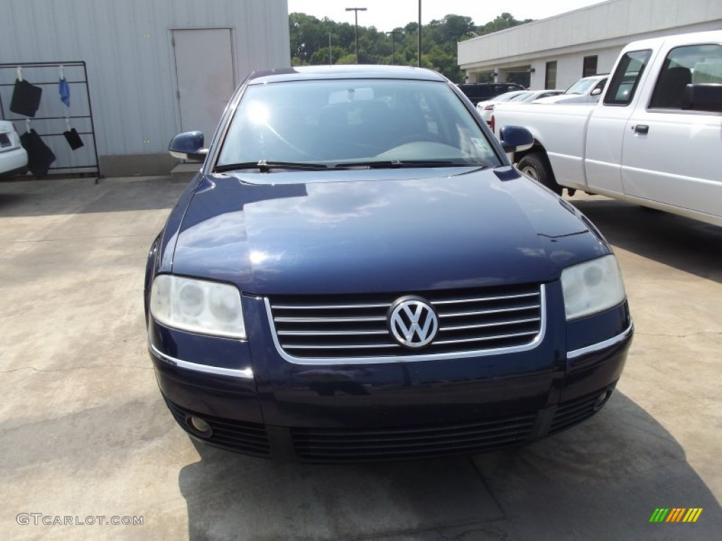 2005 Passat GLS 1.8T Sedan - Shadow Blue Metallic / Anthracite photo #6
