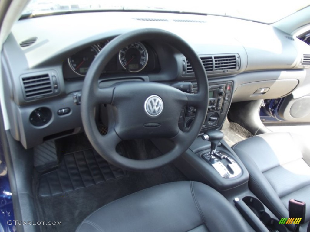 2005 Passat GLS 1.8T Sedan - Shadow Blue Metallic / Anthracite photo #8