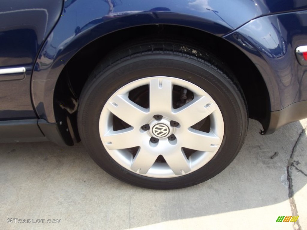 2005 Passat GLS 1.8T Sedan - Shadow Blue Metallic / Anthracite photo #9