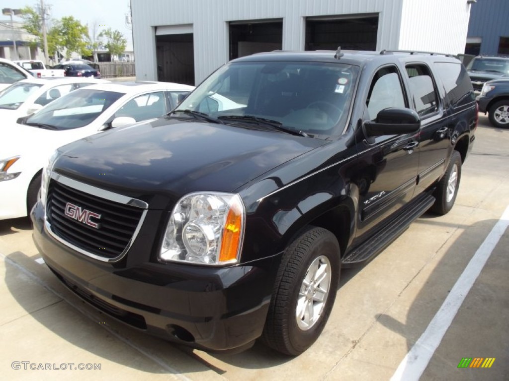 2011 Yukon XL SLE - Onyx Black / Ebony photo #1