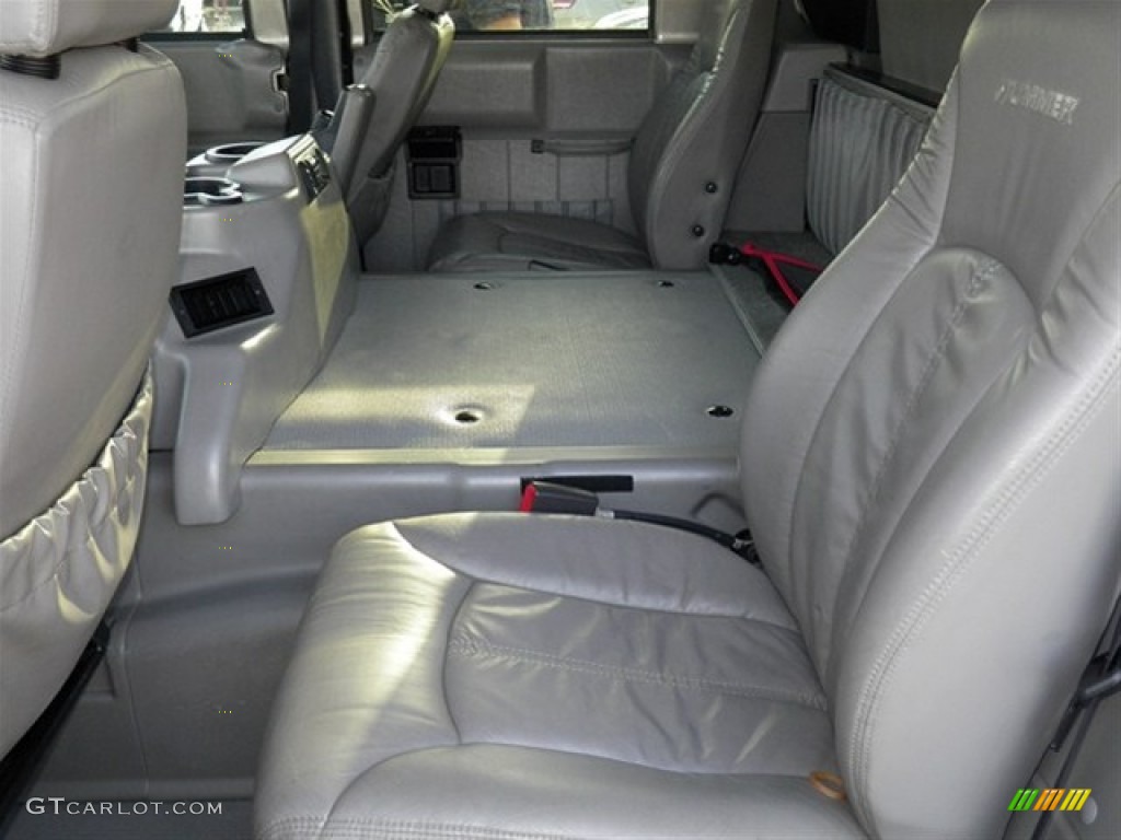 Cloud Gray Interior 2003 Hummer H1 Alpha Wagon Photo #67414950