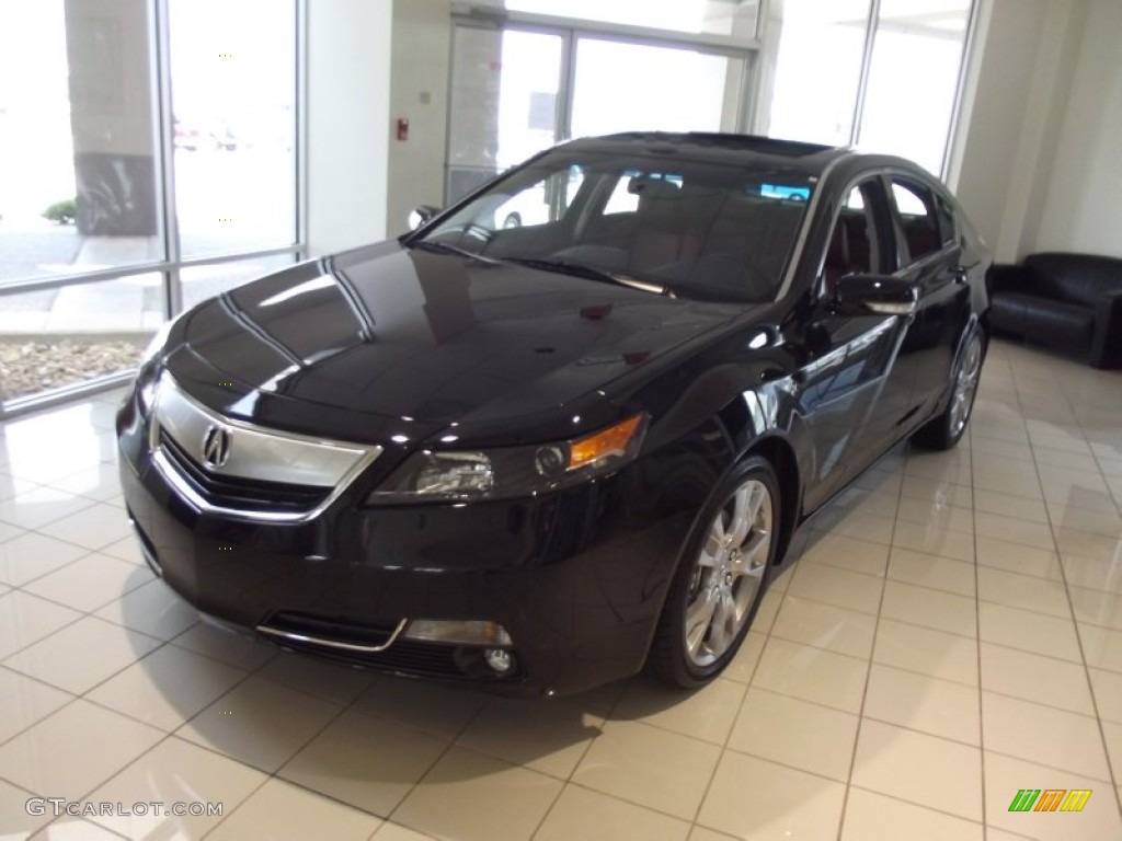 Crystal Black Pearl Acura TL