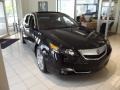 2012 Crystal Black Pearl Acura TL 3.7 SH-AWD Advance  photo #2