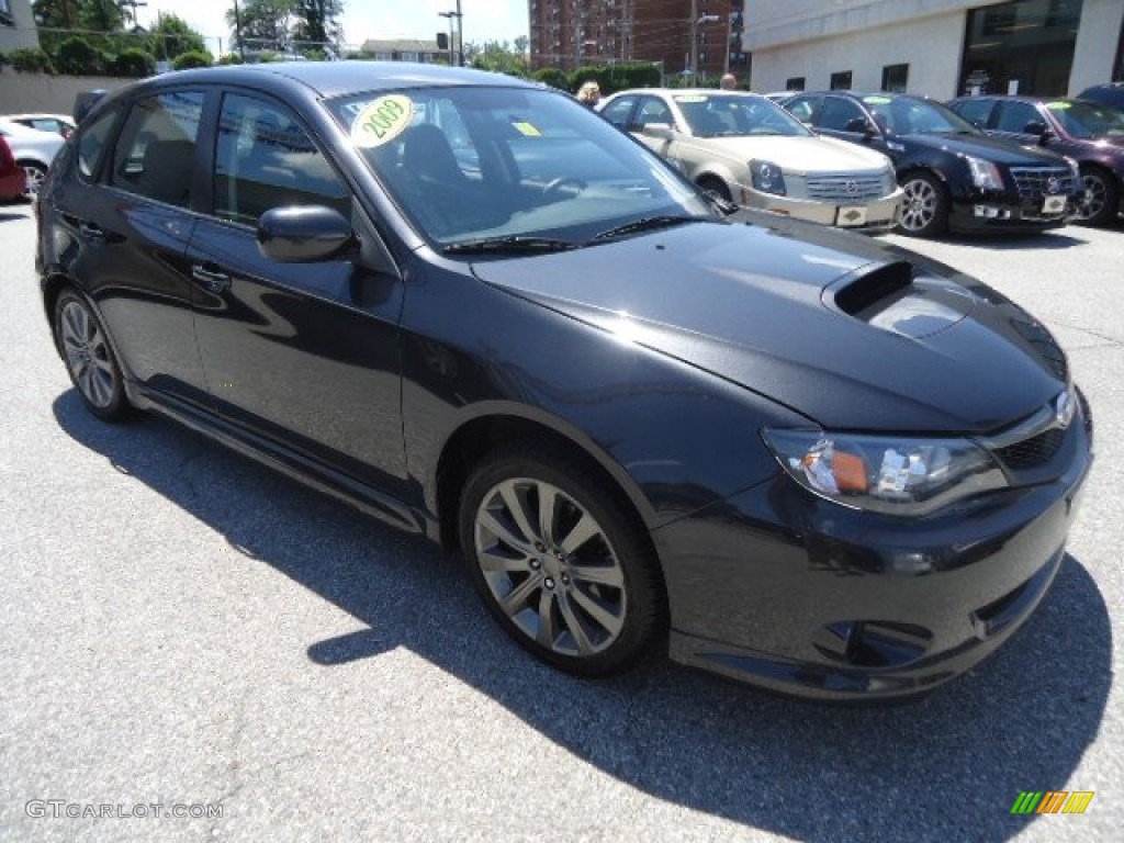 Dark Gray Metallic 2009 Subaru Impreza WRX Wagon Exterior Photo #67415466