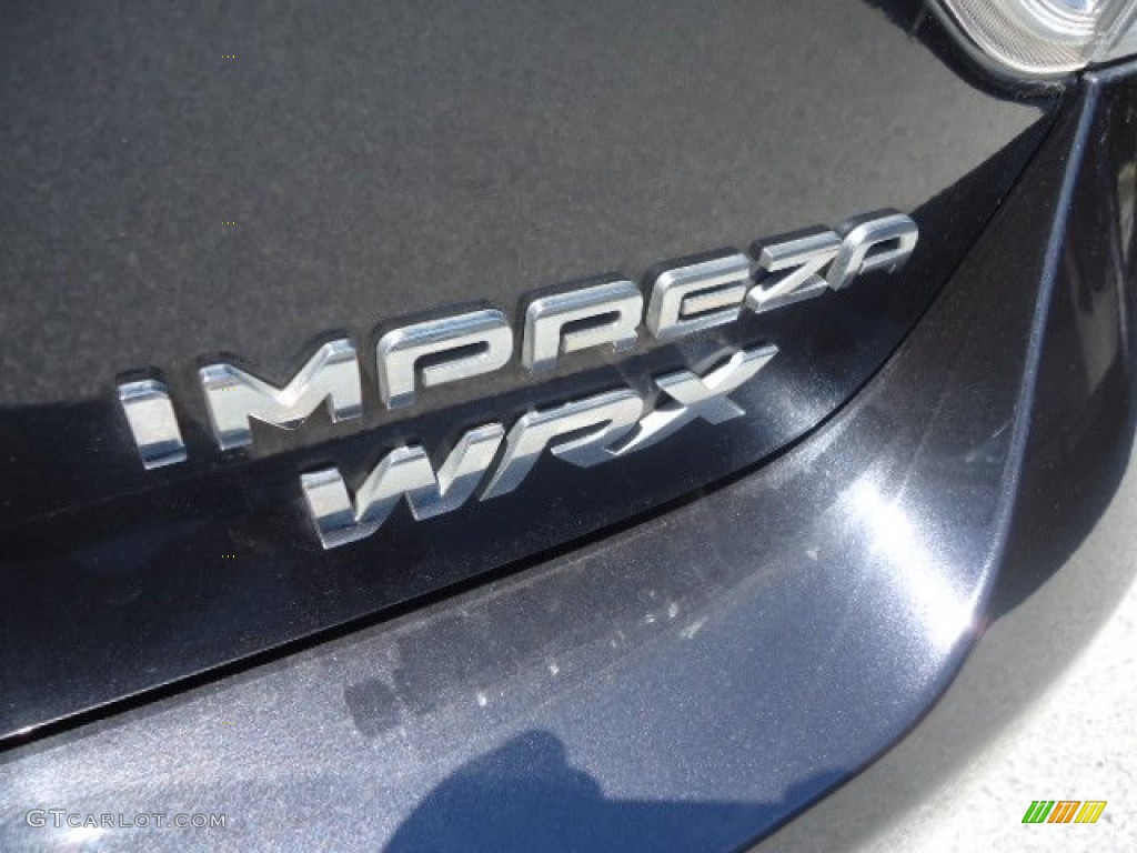 2009 Impreza WRX Wagon - Dark Gray Metallic / Carbon Black photo #42