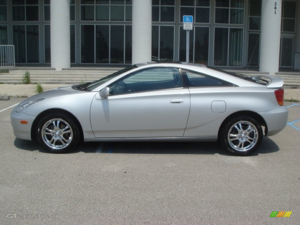 2001 Celica GT-S - Liquid Silver / Black photo #3