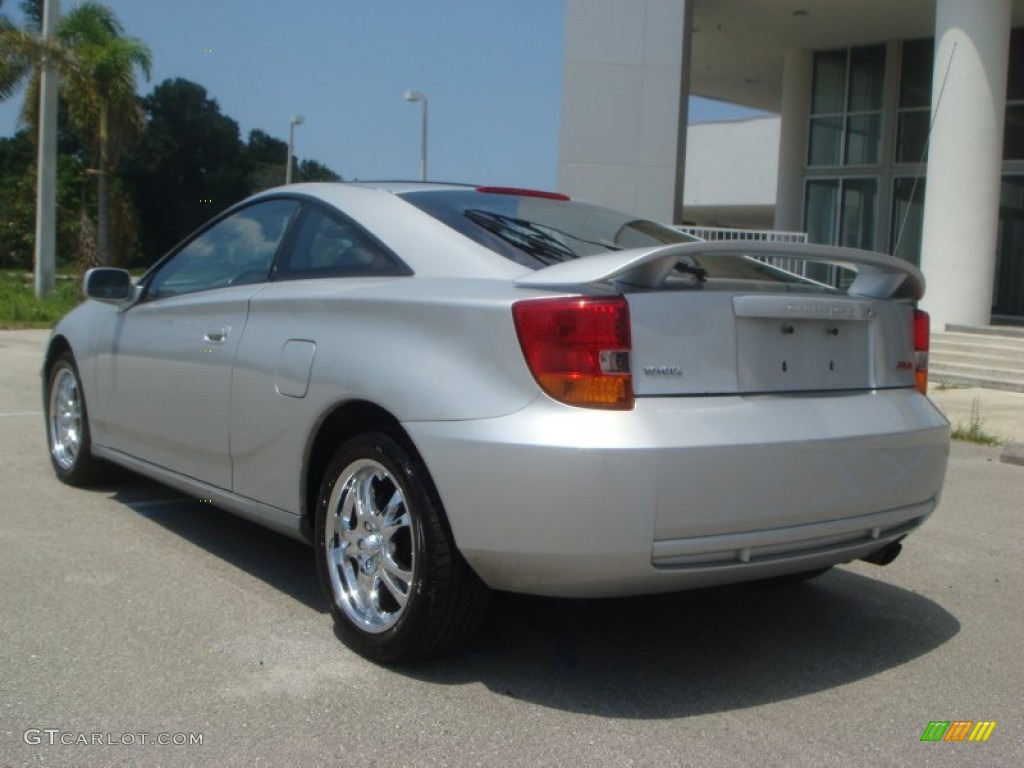 2001 Celica GT-S - Liquid Silver / Black photo #4