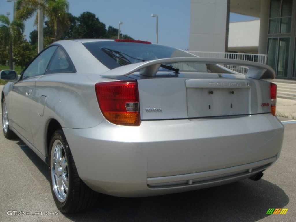 2001 Celica GT-S - Liquid Silver / Black photo #5