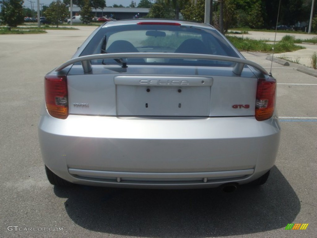 2001 Celica GT-S - Liquid Silver / Black photo #6