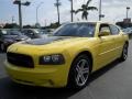 Top Banana Yellow 2006 Dodge Charger R/T Daytona Exterior