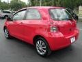 2008 Absolutely Red Toyota Yaris 3 Door Liftback  photo #11