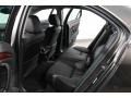 2010 Acura RL Ebony Interior Rear Seat Photo