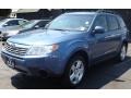 2009 Newport Blue Pearl Subaru Forester 2.5 X Premium  photo #3