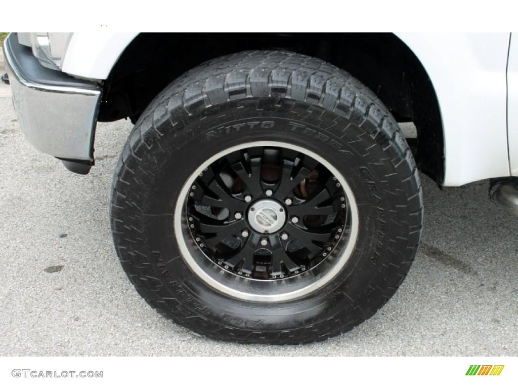 2008 Ford F250 Super Duty FX4 Crew Cab 4x4 Custom Wheels Photo #67420110