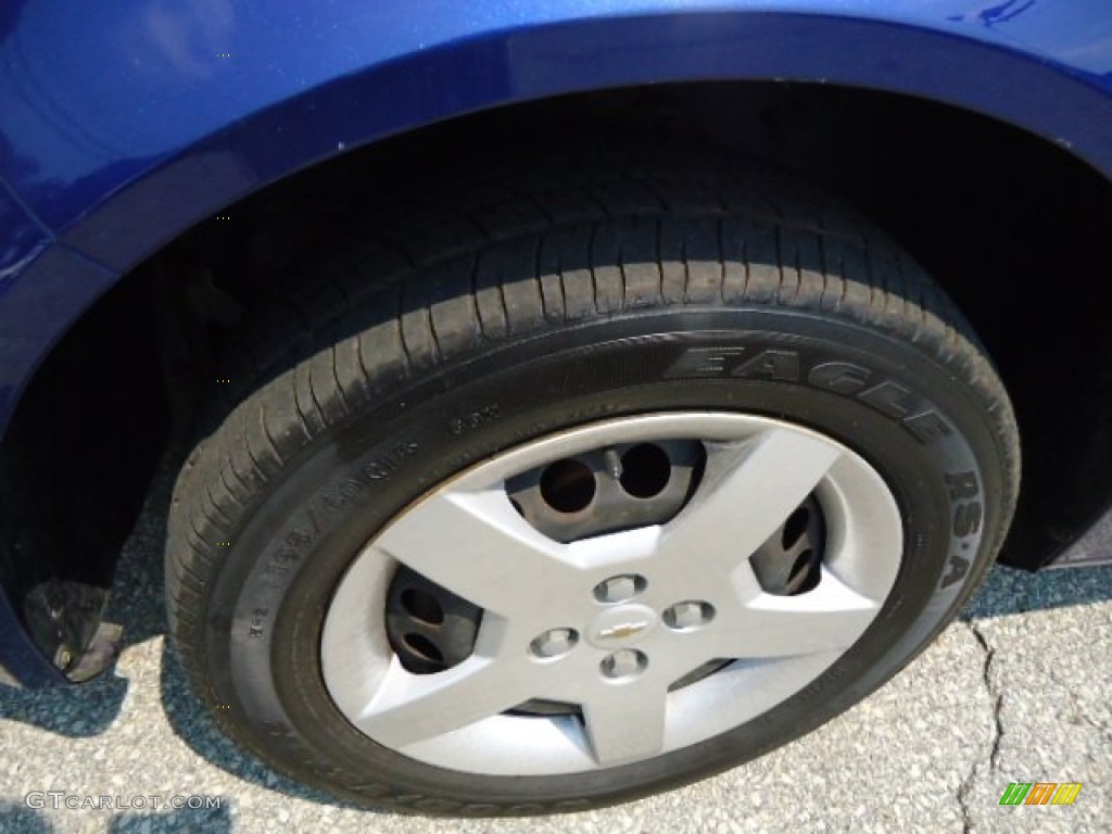 2007 Cobalt LS Coupe - Laser Blue Metallic / Gray photo #11