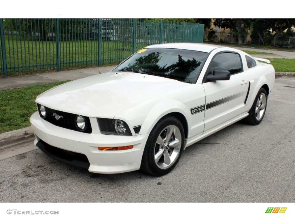 Performance White 2008 Ford Mustang GT/CS California Special Coupe Exterior Photo #67421061