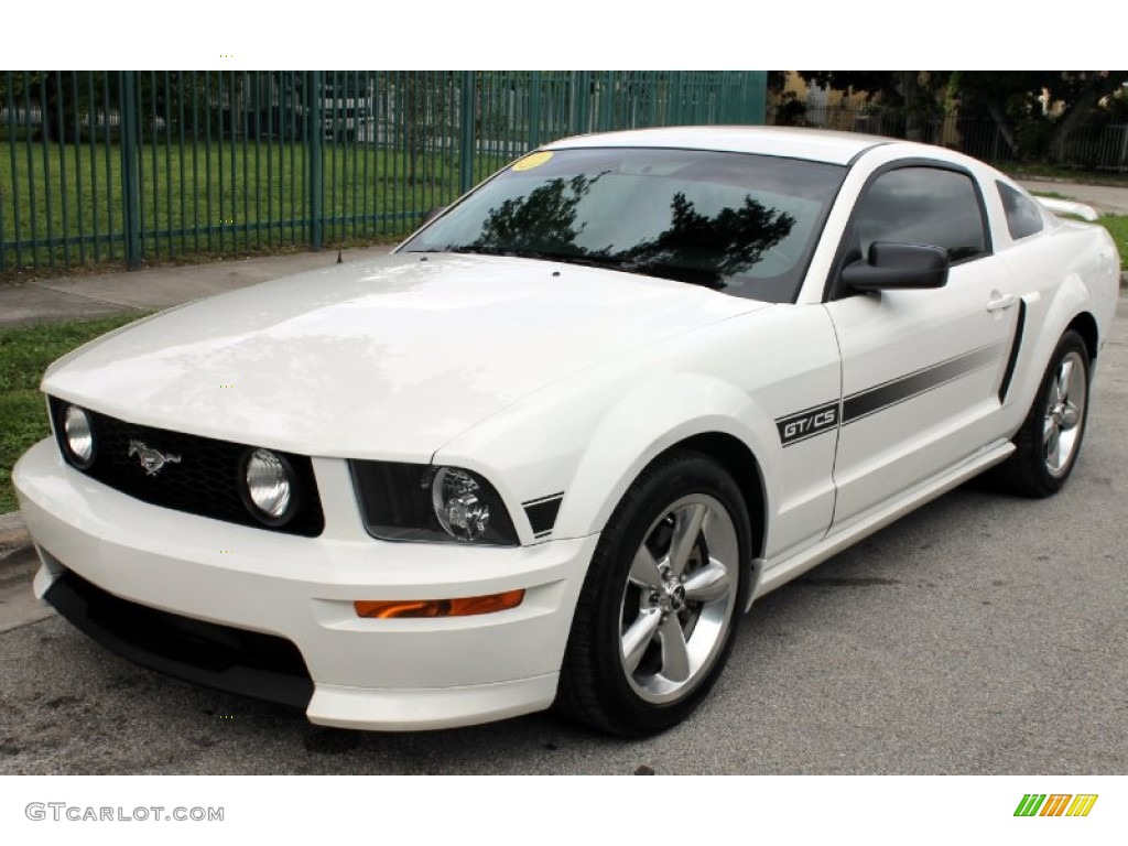 Performance White 2008 Ford Mustang GT/CS California Special Coupe Exterior Photo #67421145