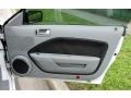 Charcoal Black/Dove 2008 Ford Mustang GT/CS California Special Coupe Door Panel